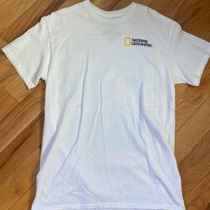National Geographic. Men’s tee. Medium. Great shape. New. White.